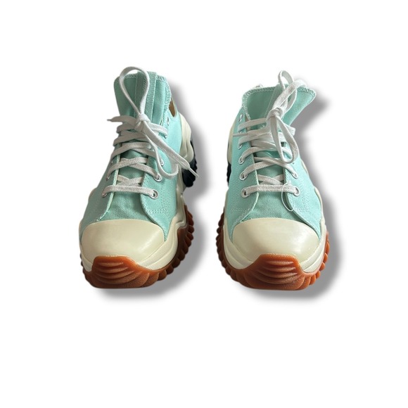 Converse Run Star Motion Ox Mens 9.5 Aqua Blue Excel Platform Lug Sole A01175C main image 7